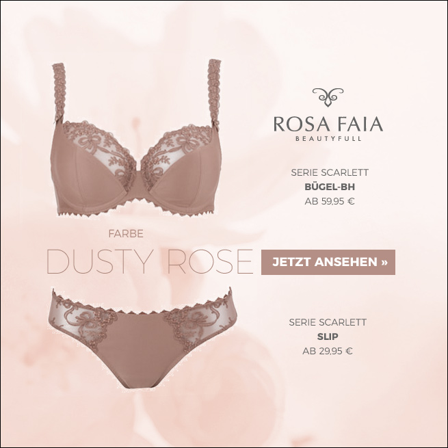 Rosa Faia Serie Scarlett in dusty rose