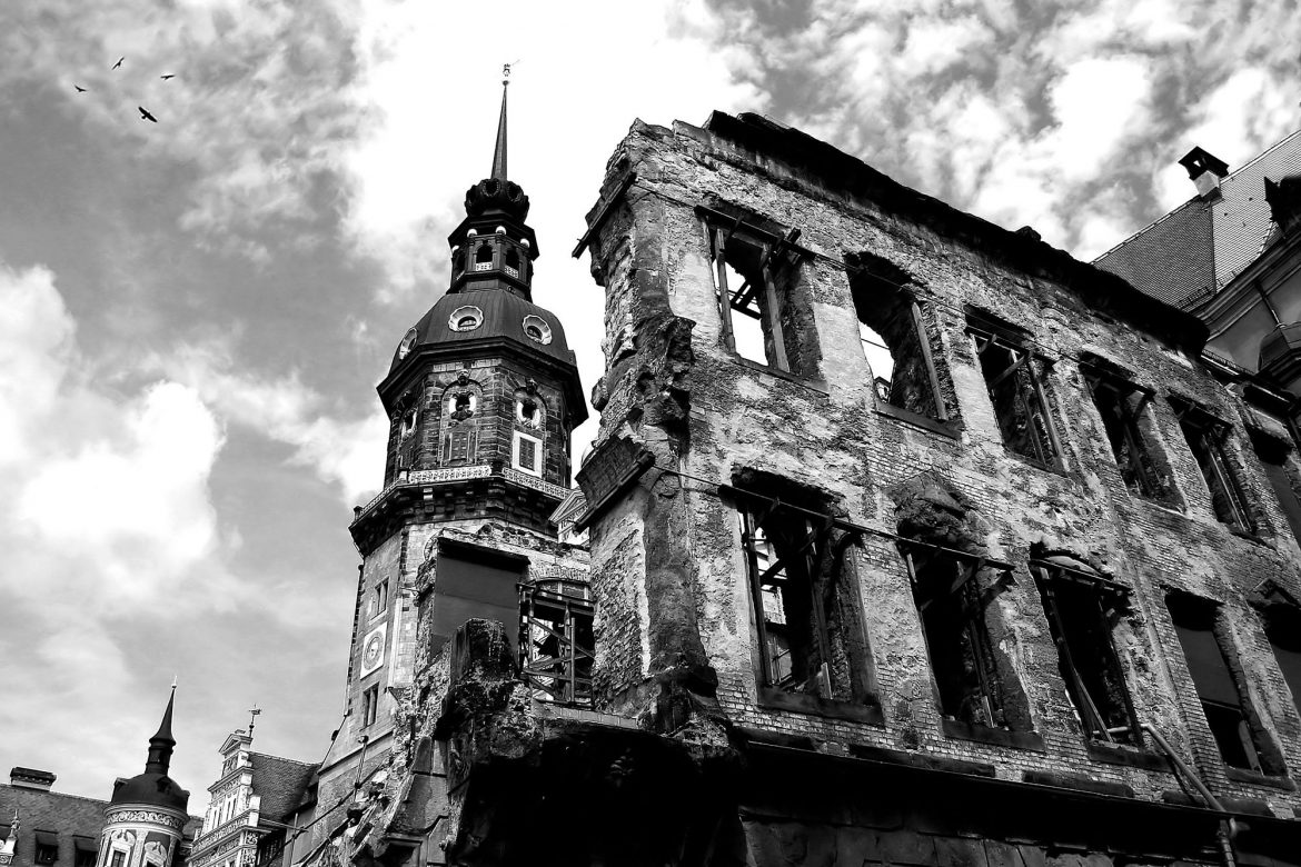 Ruinen in Dresden